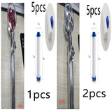 New Turbo Propeller Shower Head Water Saving High Preassure Flow 360 Degrees With Fan Extension Showerhead Rainfall With Holder