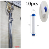 New Turbo Propeller Shower Head Water Saving High Preassure Flow 360 Degrees With Fan Extension Showerhead Rainfall With Holder