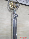 New Turbo Propeller Shower Head Water Saving High Preassure Flow 360 Degrees With Fan Extension Showerhead Rainfall With Holder